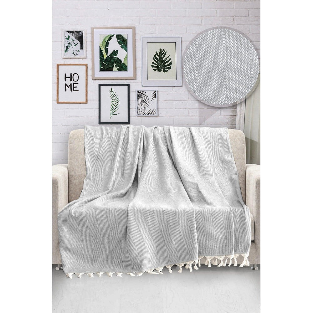 Patura Vanity, 230x170 cm - Gri deschis