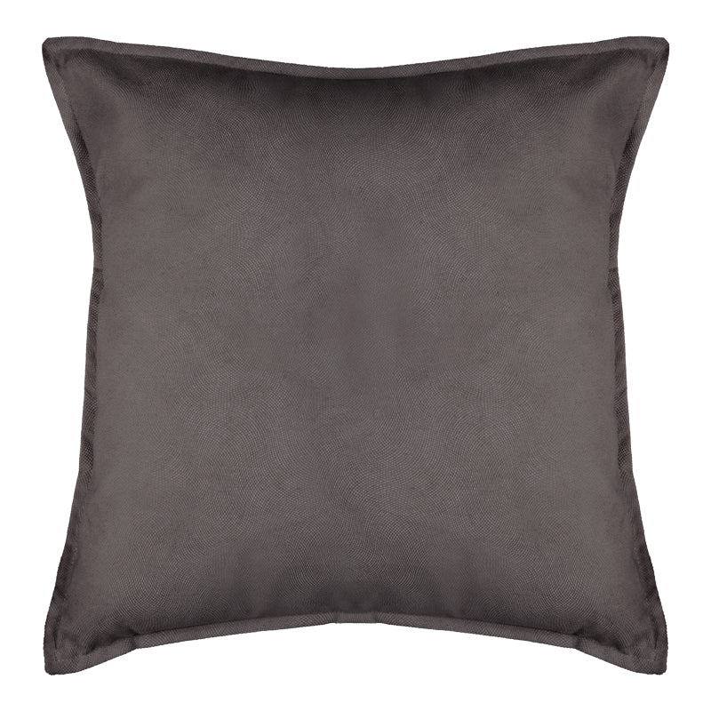 Perna decorativa Derfon, Gri inchis, 55x55 cm