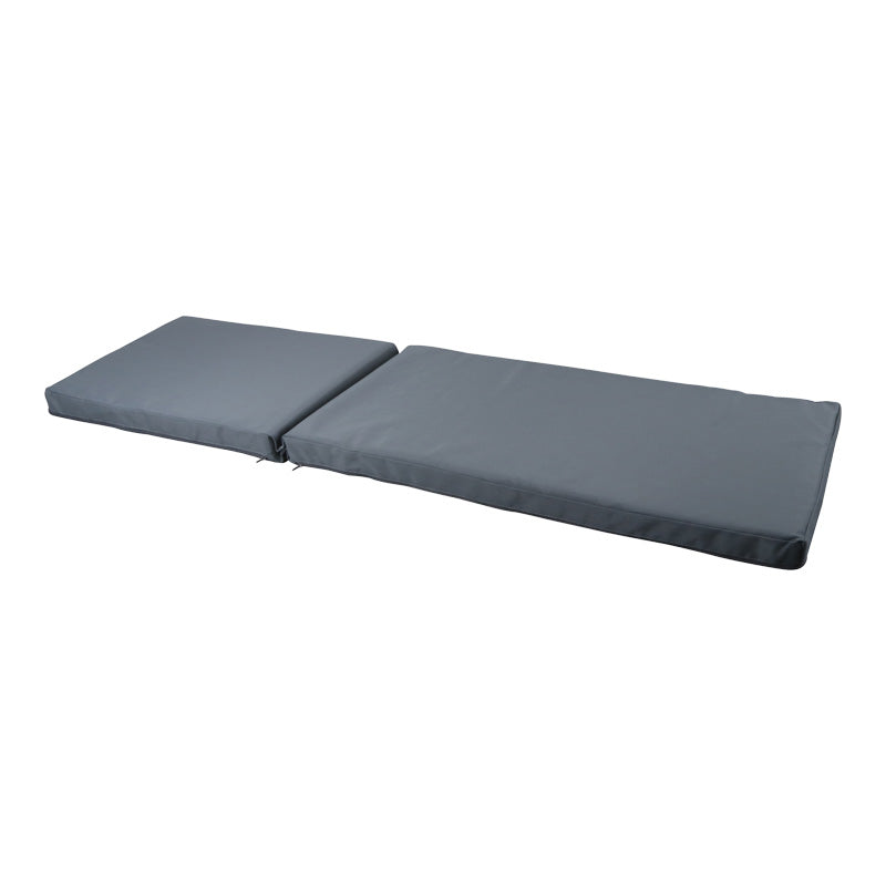 Perna pentru sezlong Vertian, Textilene, 58x194x7 cm - Gri inchis