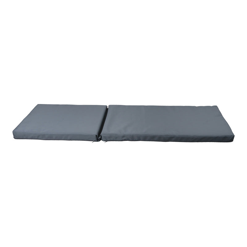 Perna pentru sezlong Vertian, Textilene, 58x194x7 cm - Gri inchis