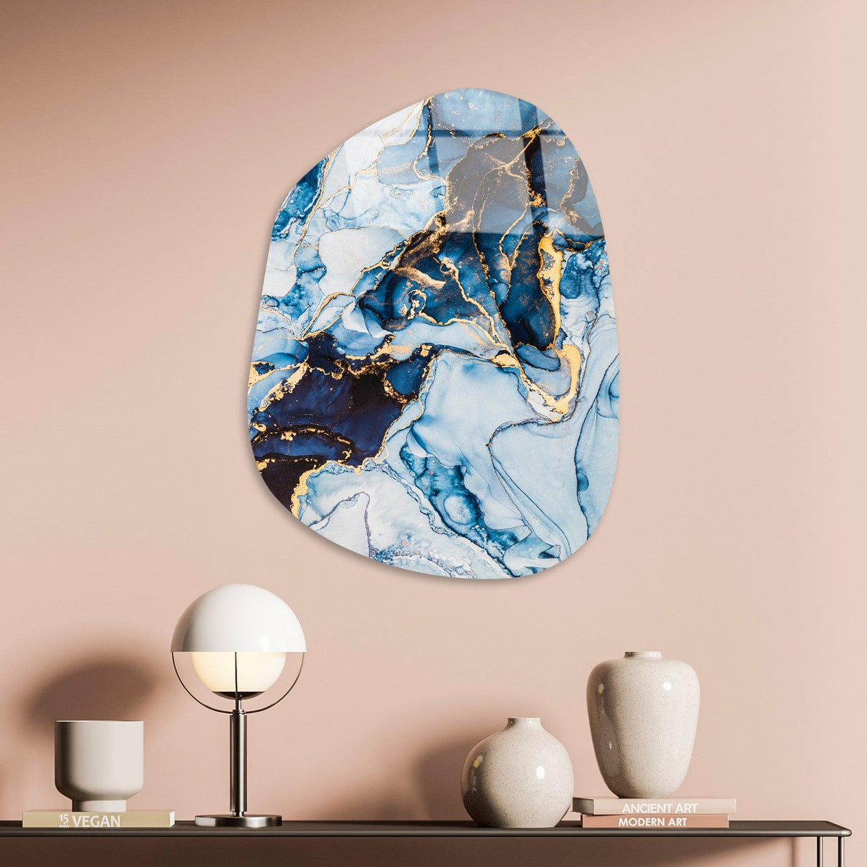 Pictură decorativă din sticlă temperată UV-1094, Multicolor, 50x70 cm