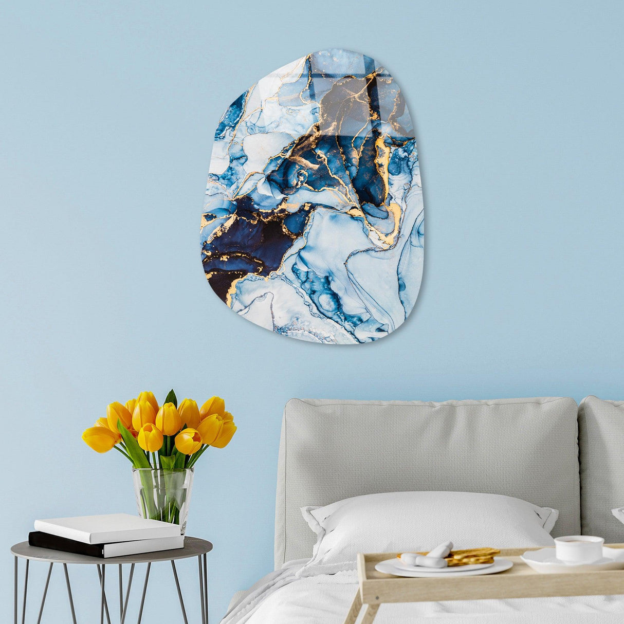 Pictură decorativă din sticlă temperată UV-1094, Multicolor, 50x70 cm