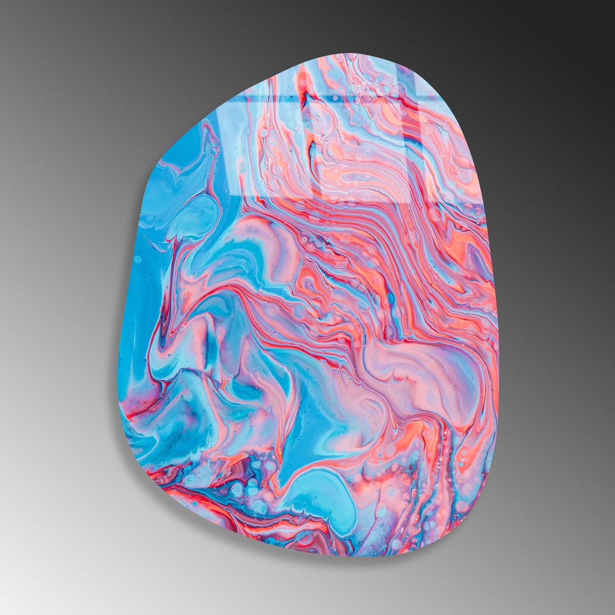 Pictură decorativă din sticlă temperată UV-1096, Multicolor, 50x70 cm