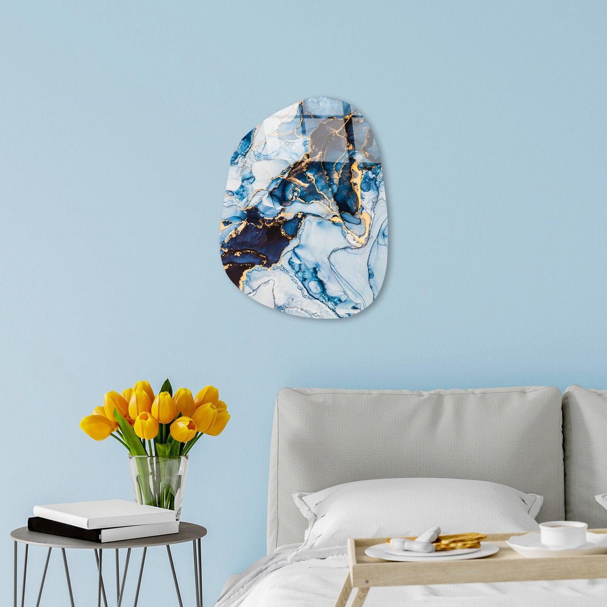 Pictură decorativă din sticlă temperată UV-1114, Multicolor, 35x50 cm