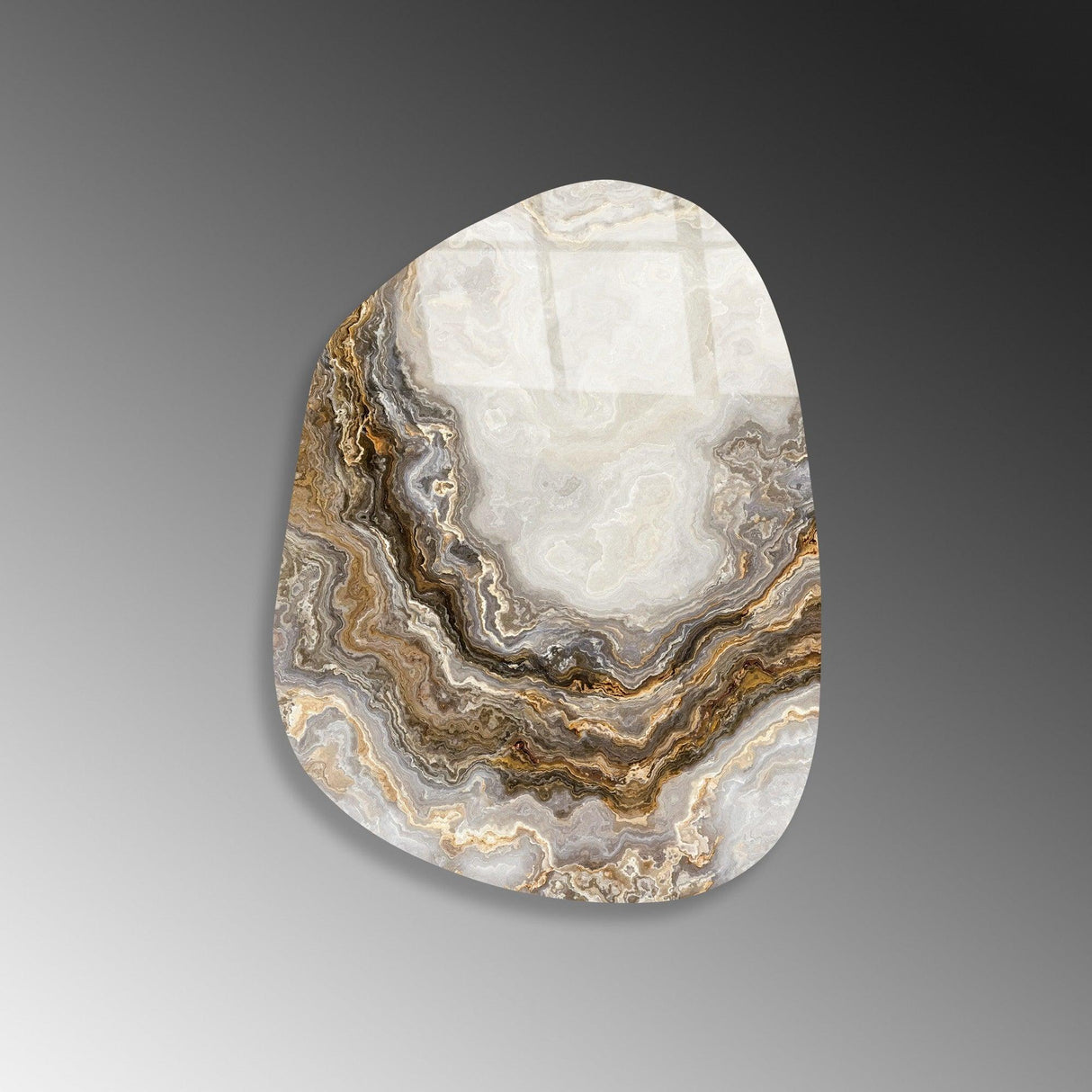 Pictură decorativă din sticlă temperată UV-1121, Multicolor, 35x50 cm