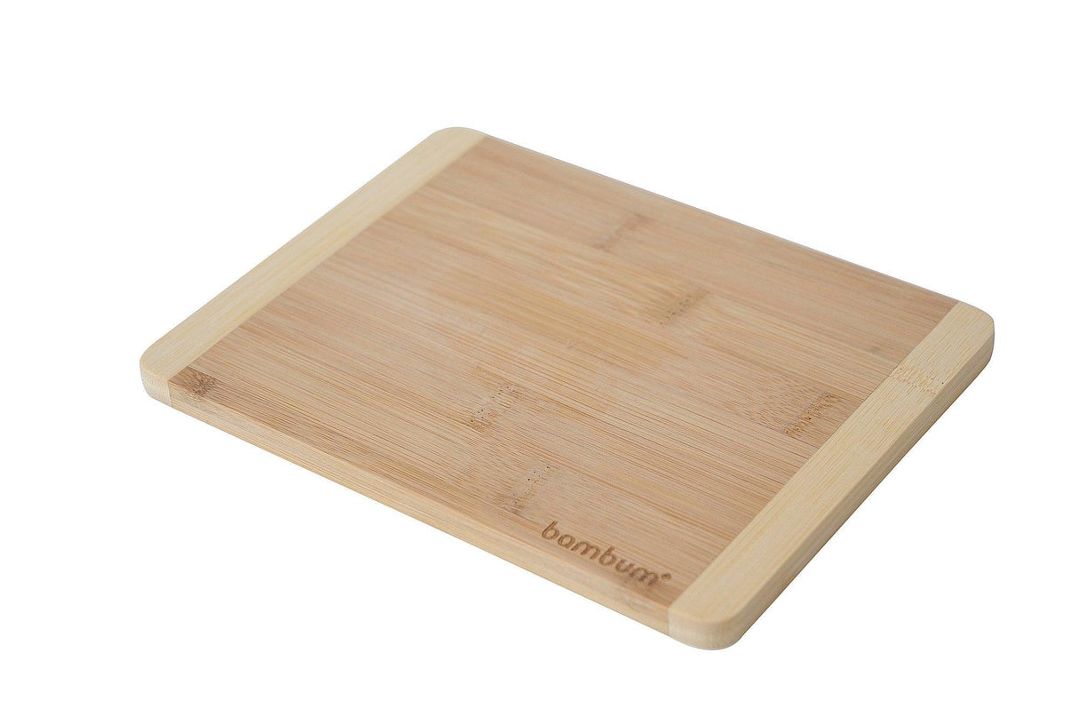 Placă de tăiat din bambus Edena, Nuc, 1x15.5x20.5 cm