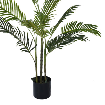 Planta decorativa Areca IIghiveci, verde, H150cm, detaliu produs