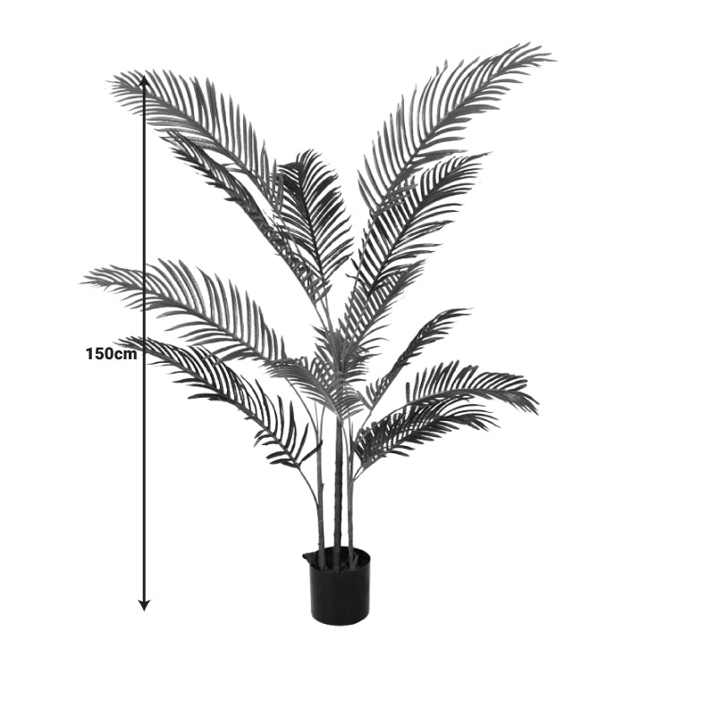 Planta decorativa Areca IIghiveci, verde, H150cm, perspectiva suplimentara