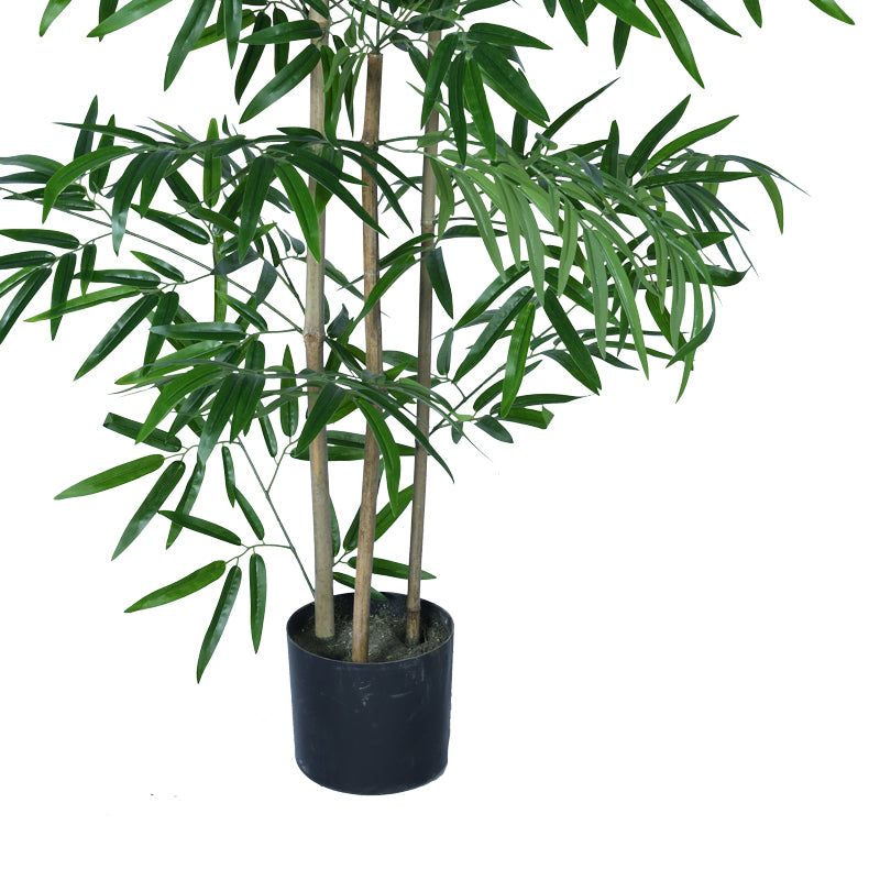 Planta decorativa Bambusghiveci, verde, H130cm