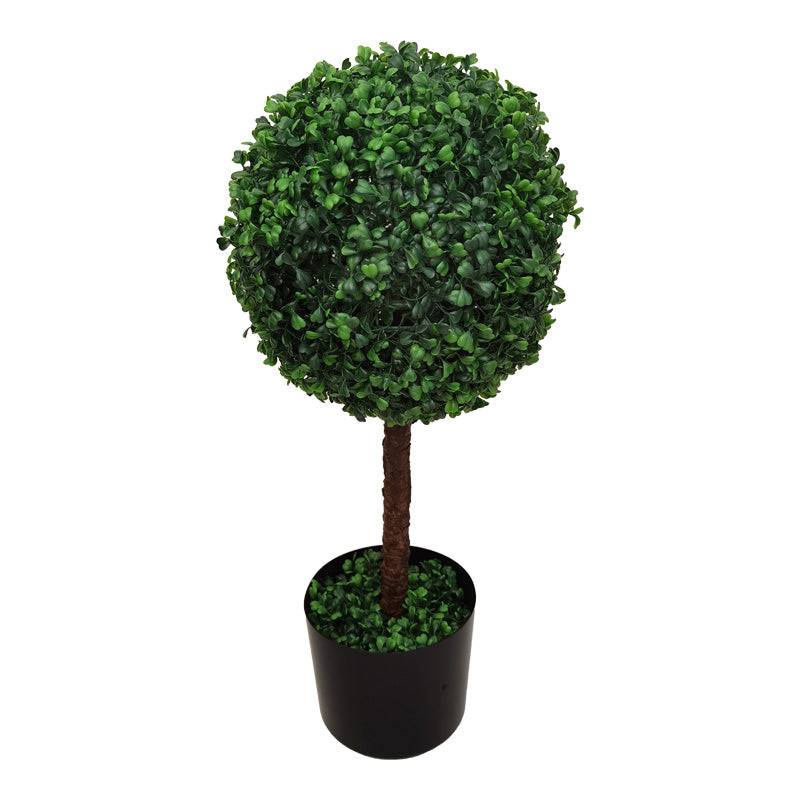 Planta decorativa cu ghiveci, Bolla I, Verde, Plastic, 30x65 cm
