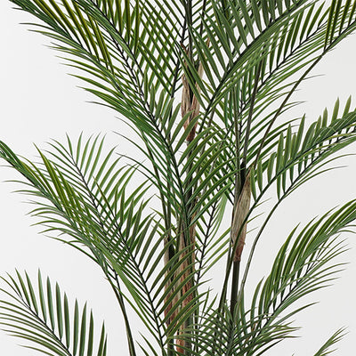 Plantă decorativă cu ghiveci Kwai, Verde, Sintetic, 125x180 cm, imagine suplimentara