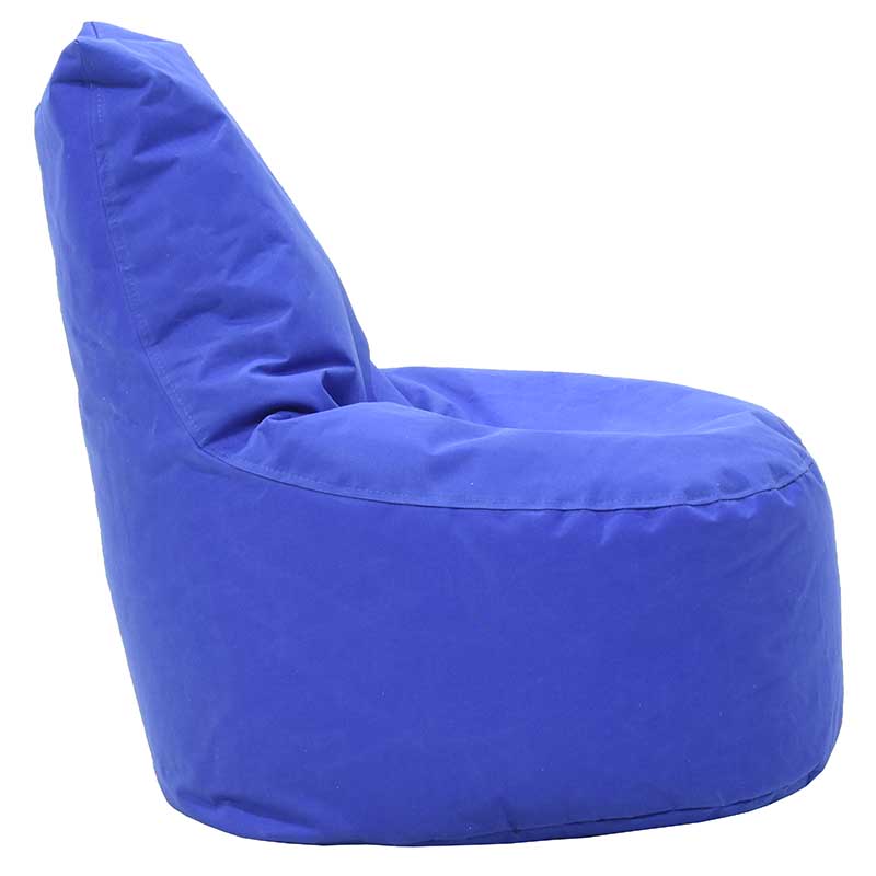 Puf bean bag, impermeabil, albastru deschis, 65x65 cm - Albastru