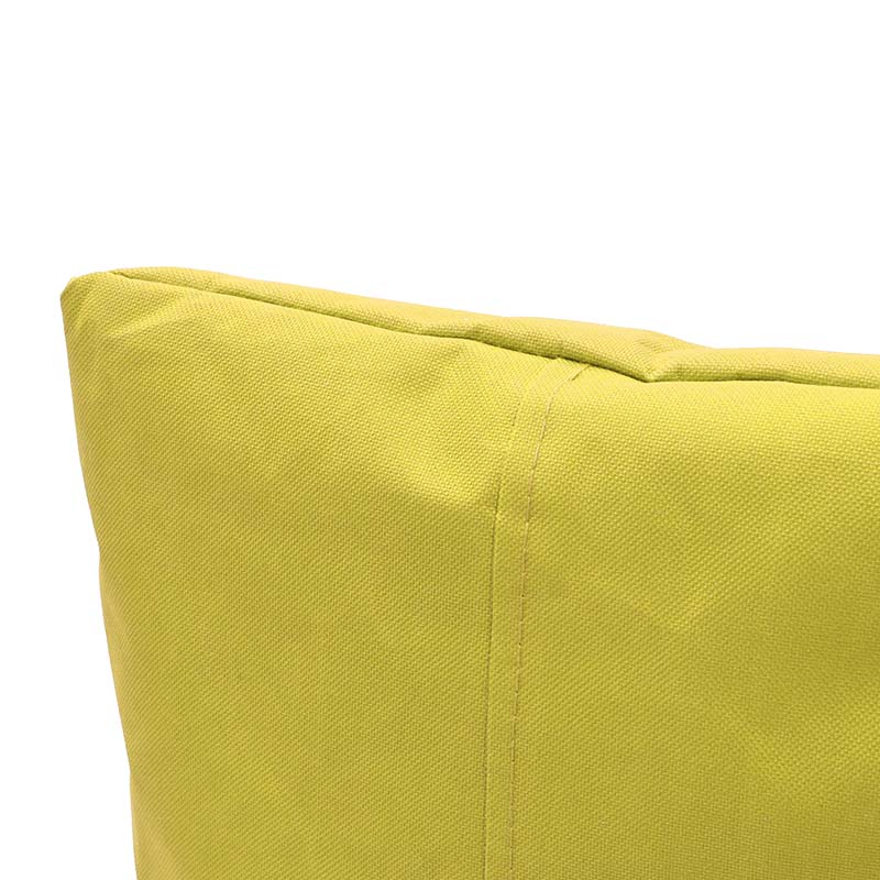 Puf bean bag, impermeabil, albastru deschis, 65x65 cm - Galben