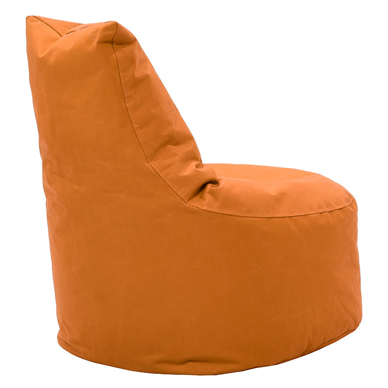 Puf bean bag, impermeabil, albastru deschis, 65x65 cm - Portocaliu