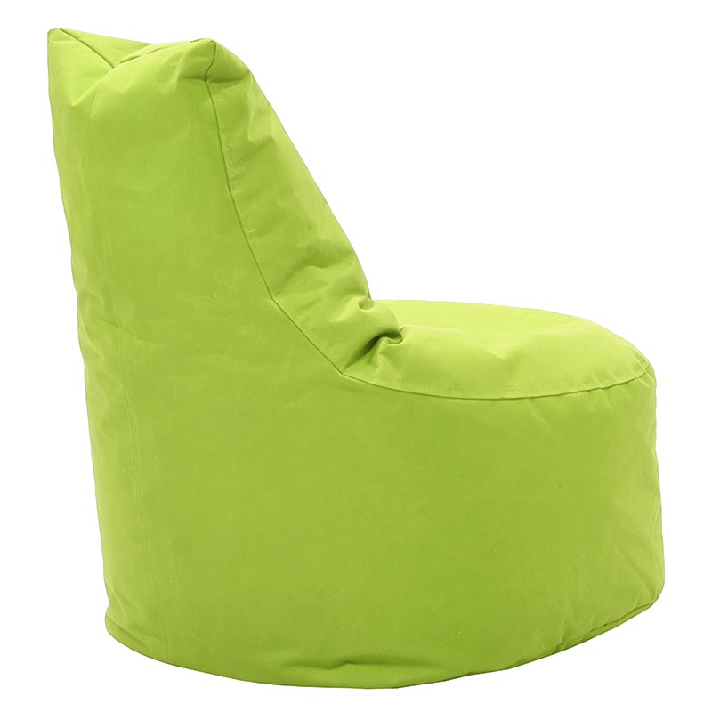 Puf bean bag, impermeabil, albastru deschis, 65x65 cm - Verde