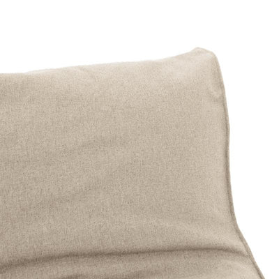 Puf Lara 100% impermeabil, Gri inchis, 150x60x40 cm, foto produs 15