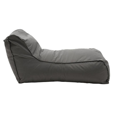 Puf Lara 100% impermeabil, Gri inchis, 150x60x40 cm, detaliu produs