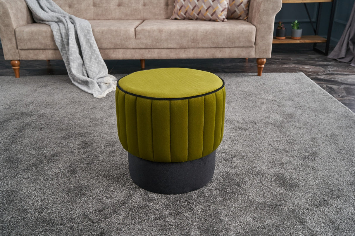 Puf Lime, Verde, 40 cm