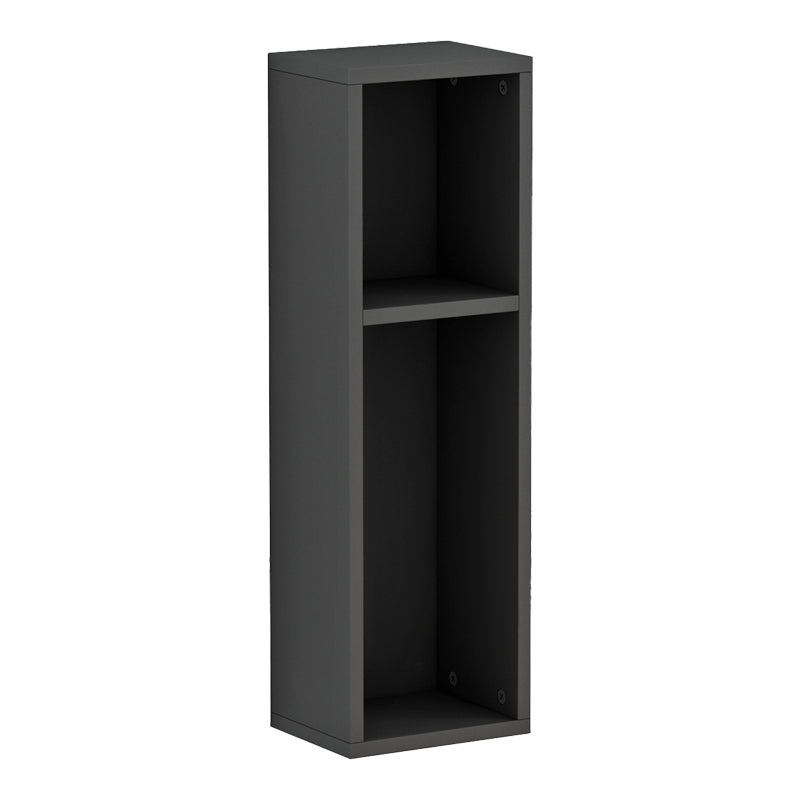 Racks Raft de perete-noptiera, Gri, 20x15x65 cm