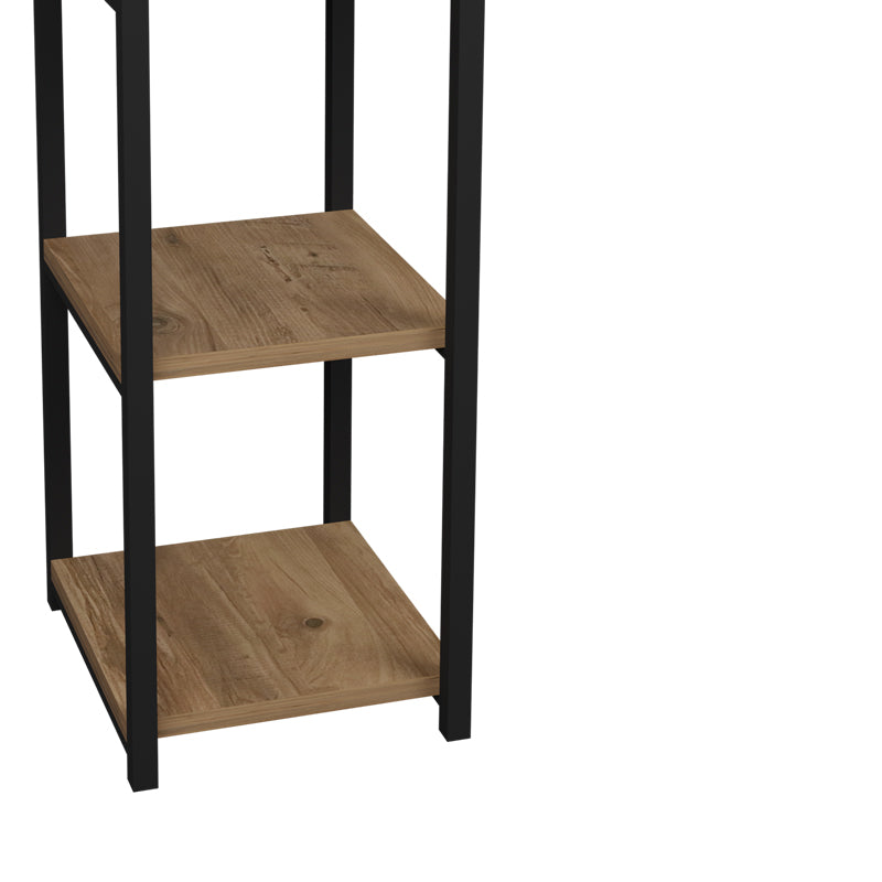 Raft bucatarie Harvey, natural - negru, 33x28x100 cm, foto produs