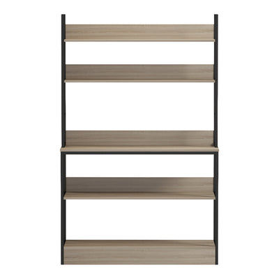 Raft de bucatarie Oranis, Sonoma-Negru, 105x38x165 cm, detaliu produs