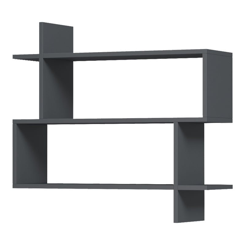 Raft de perete Parallel, Sonoma, 70x22x66 cm - Antracit