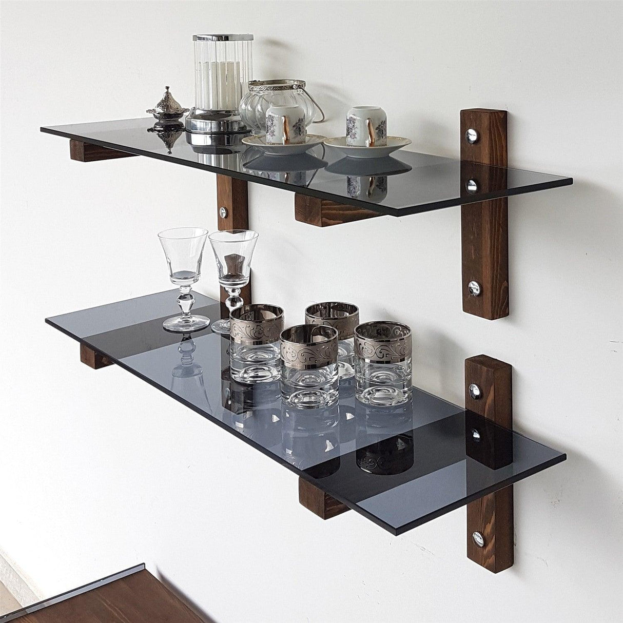 Raft de perete R202, Nuc, 25x25x85 cm