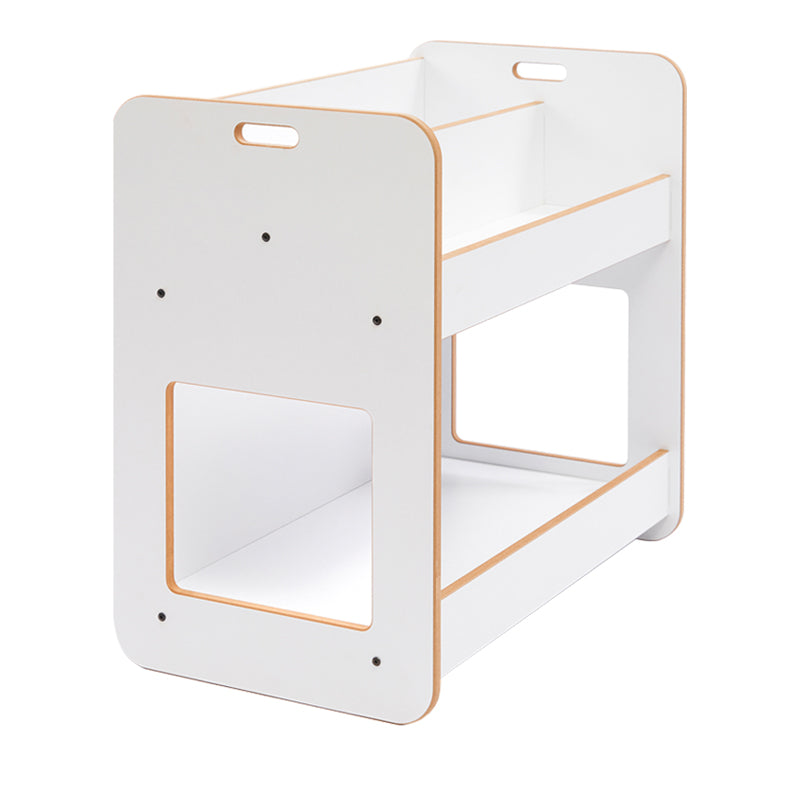 Biblioteca Copii Raft Dovere alb, 56x34x44 cm