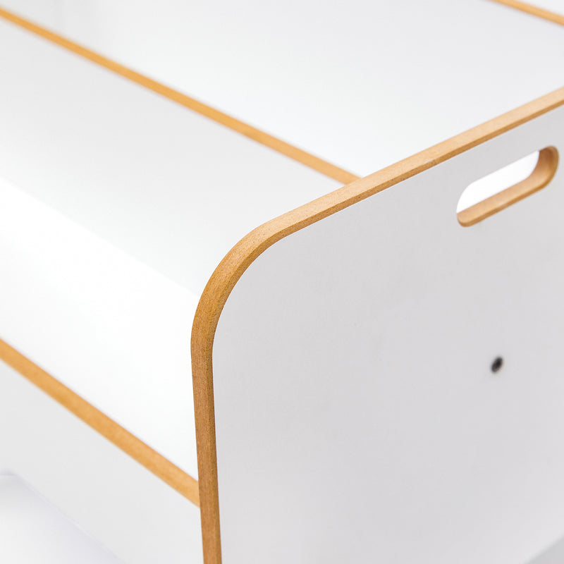 Raft Dovere, alb, 56x34x44 cm, perspectiva suplimentara