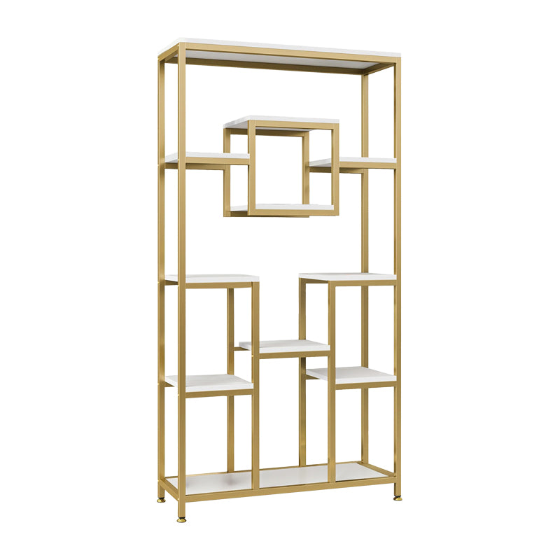 Biblioeca Aduti, aur-alb, 90x34x182 cm