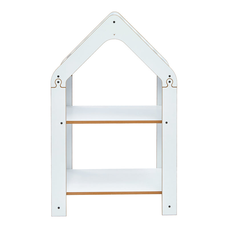 Raft Montessori Zoilen mdf, alb-albastru, 50x30x80 cm