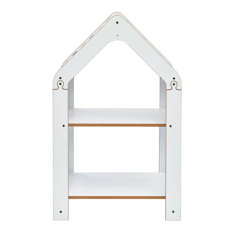 Raft Montessori Zoilen, MDF, 50x30x80 cm - Alb-Roz