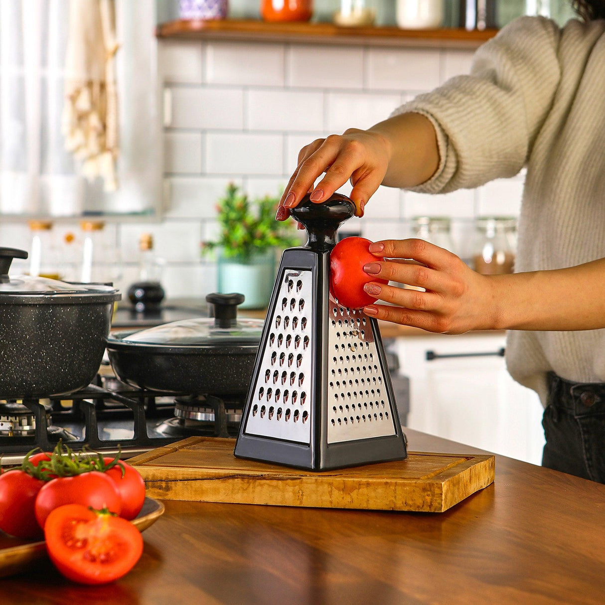 Răzătoare Grater GB0013 - Black, Negru, 13x25x13 cm