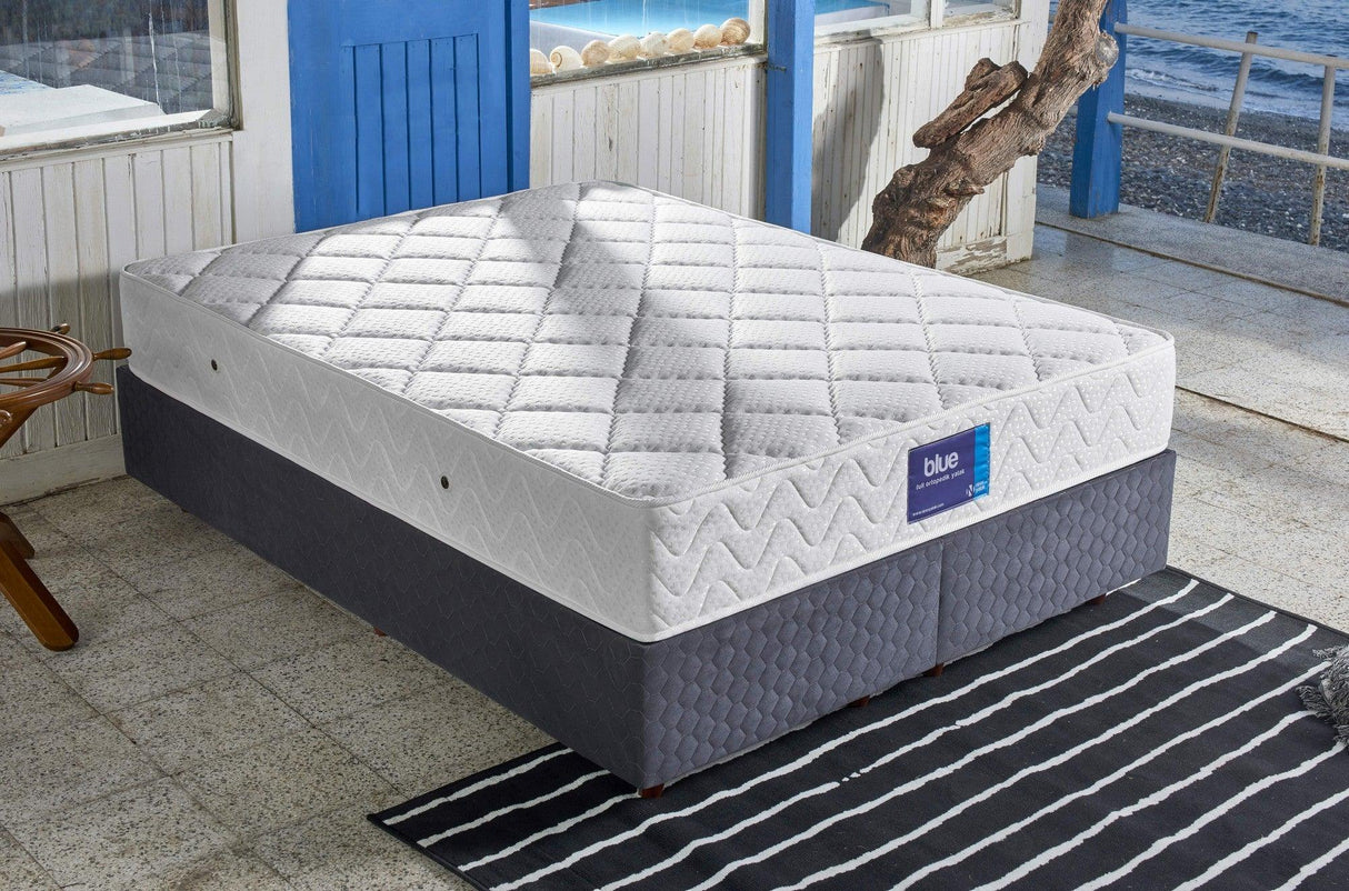 Saltea Blue, Alb, 90x26x200 cm