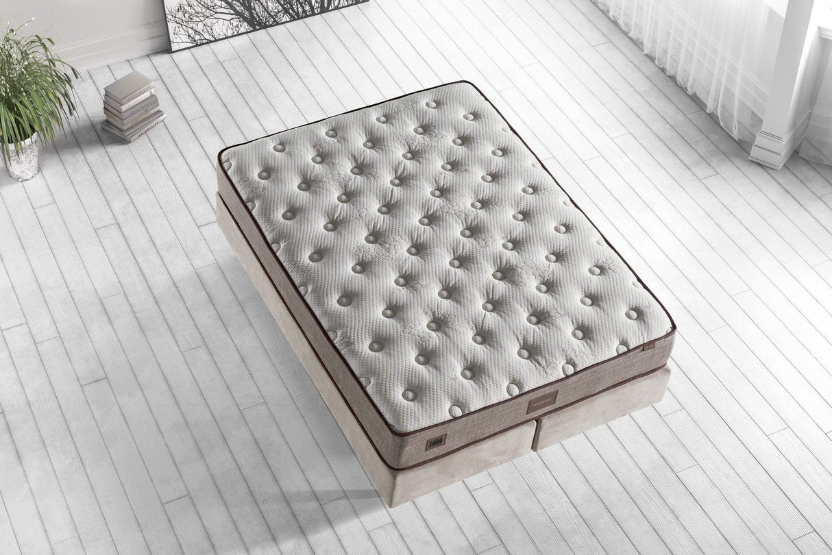 Saltea Cotton, Alb, 120x32x200 cm