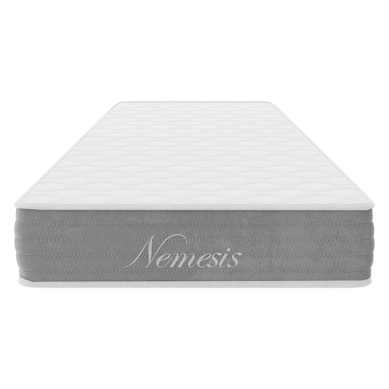 Saltea Nemesis pachet role de arcuri buzunar ambele parti 20-22cm, Alb, 100x200 cm, perspectiva suplimentara