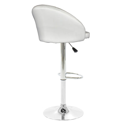 Saun de bar Balina, Alb, 52x53x109 cm, imagine suplimentara
