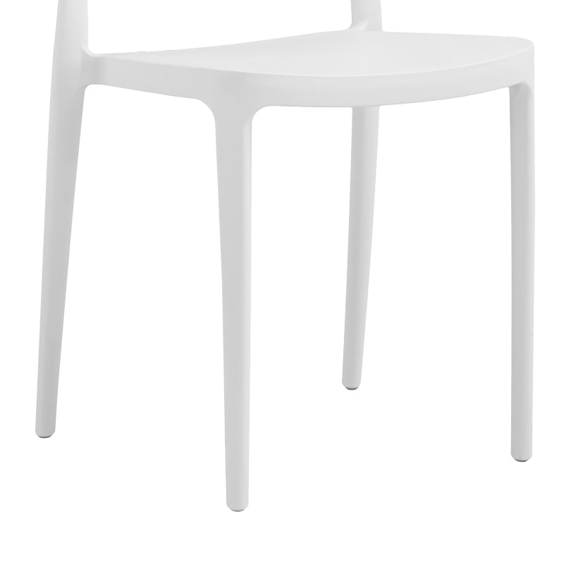 Scaun Amvroan cu protectie UV, Diverse culori, 51x49x80 cm - Alb
