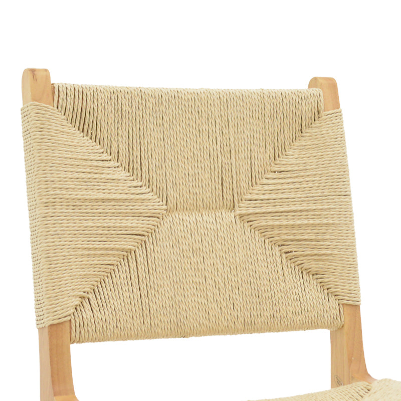 Scaun Arten franghie, Natural, 60x55x85 cm