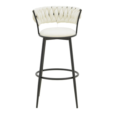 Scaun bar Alkia, Bej, 50x56x95 cm, foto produs