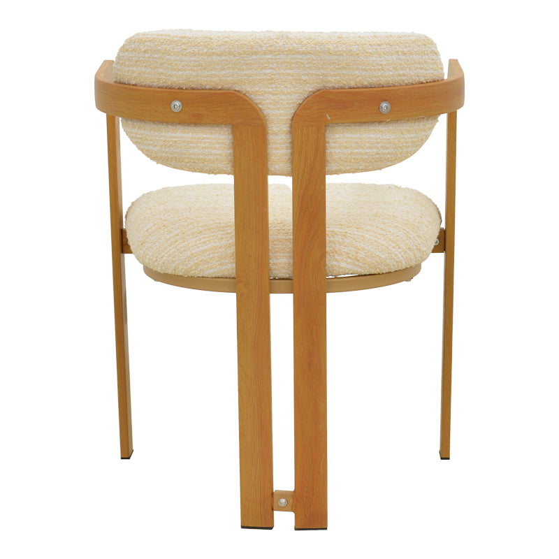 Scaun Berdona, Stofa, Negru, 57x47x78 cm
