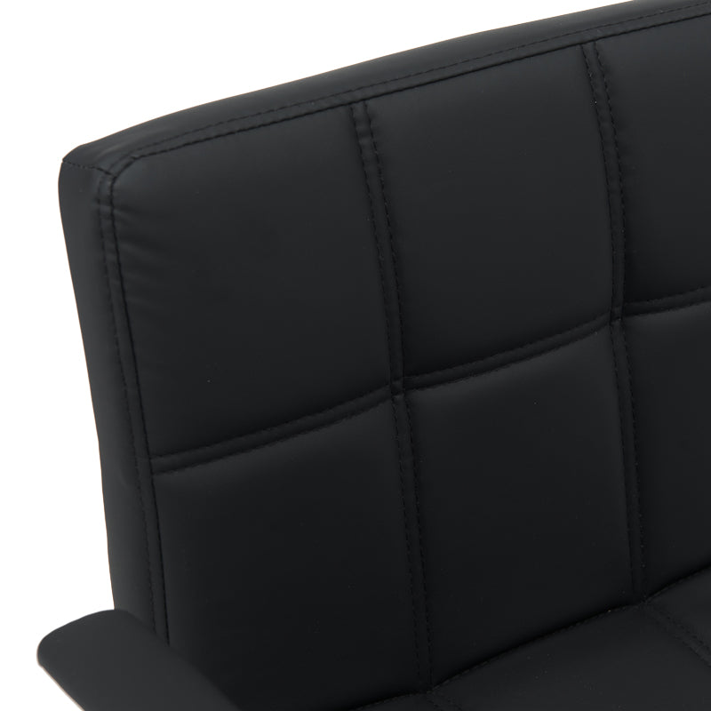 Scaun birou Buleco pu, negru, 56x46x74-86 cm
