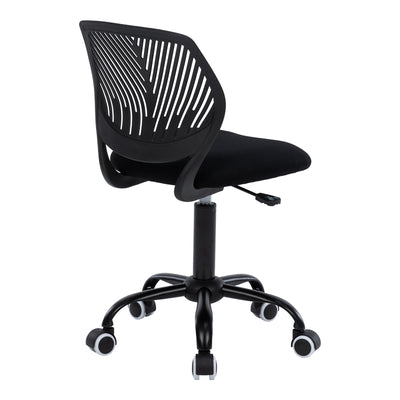 Scaun birou copii Kador, Negru, 52x52x72-94 cm, imagine suplimentara