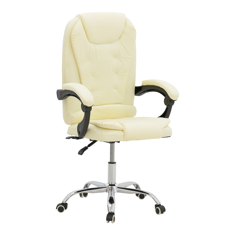 Scaun birou manager Kardi bej pu 66x64x117 cm