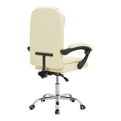 Scaun birou manager Kardi bej pu, 66x64x117 cm, imagine suplimentara