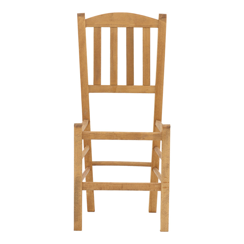 Scaun cafenea Damnir lemn masiv de fag lustruit, nuc, 41x42x92 cm