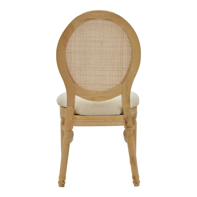 Scaun Canco Natural-ratan, Natural, 50x55x98 cm, foto produs