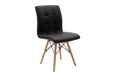Scaun Cian II, Alb, 56x43x81 cm, imagine suplimentara