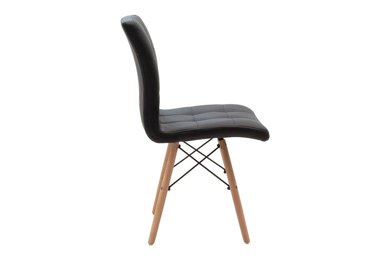 Scaun Cian II, Alb, 56x43x81 cm, perspectiva suplimentara