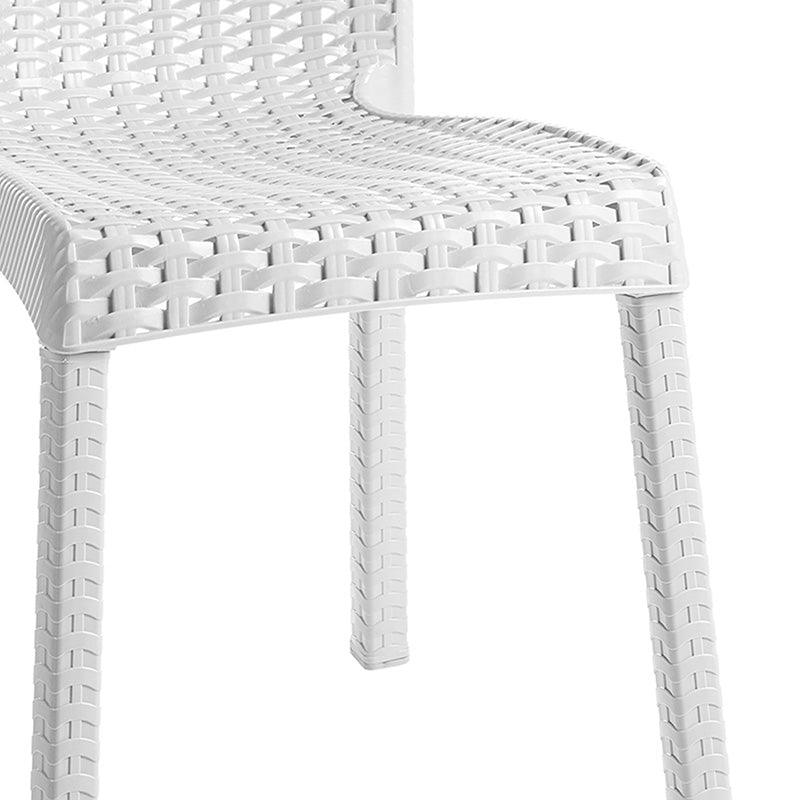 Scaun Confident, 55x50x83 cm - Alb